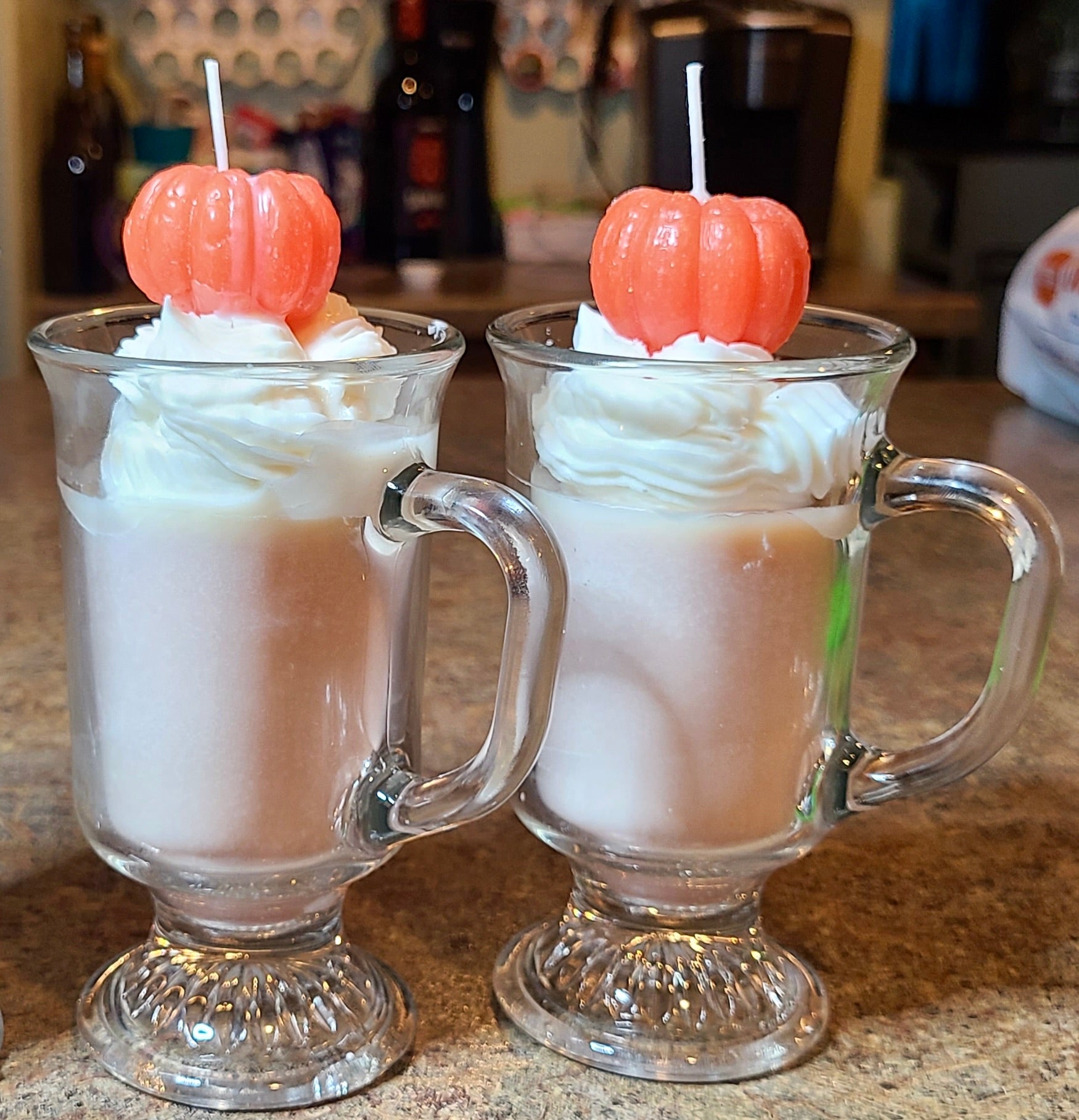 Spiced Pumpkin Latte Candle - Grammys Soaps Scents and Scrubs