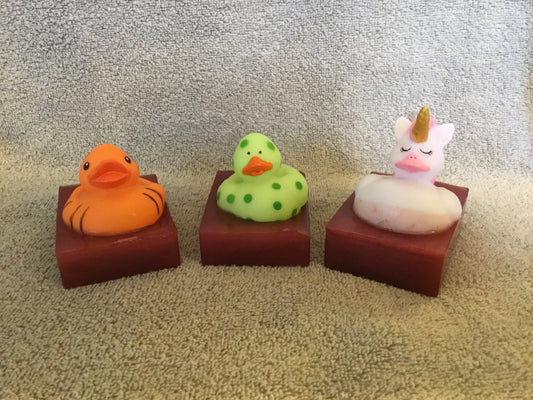 Bite Me Melt and Pour Soap with Duck