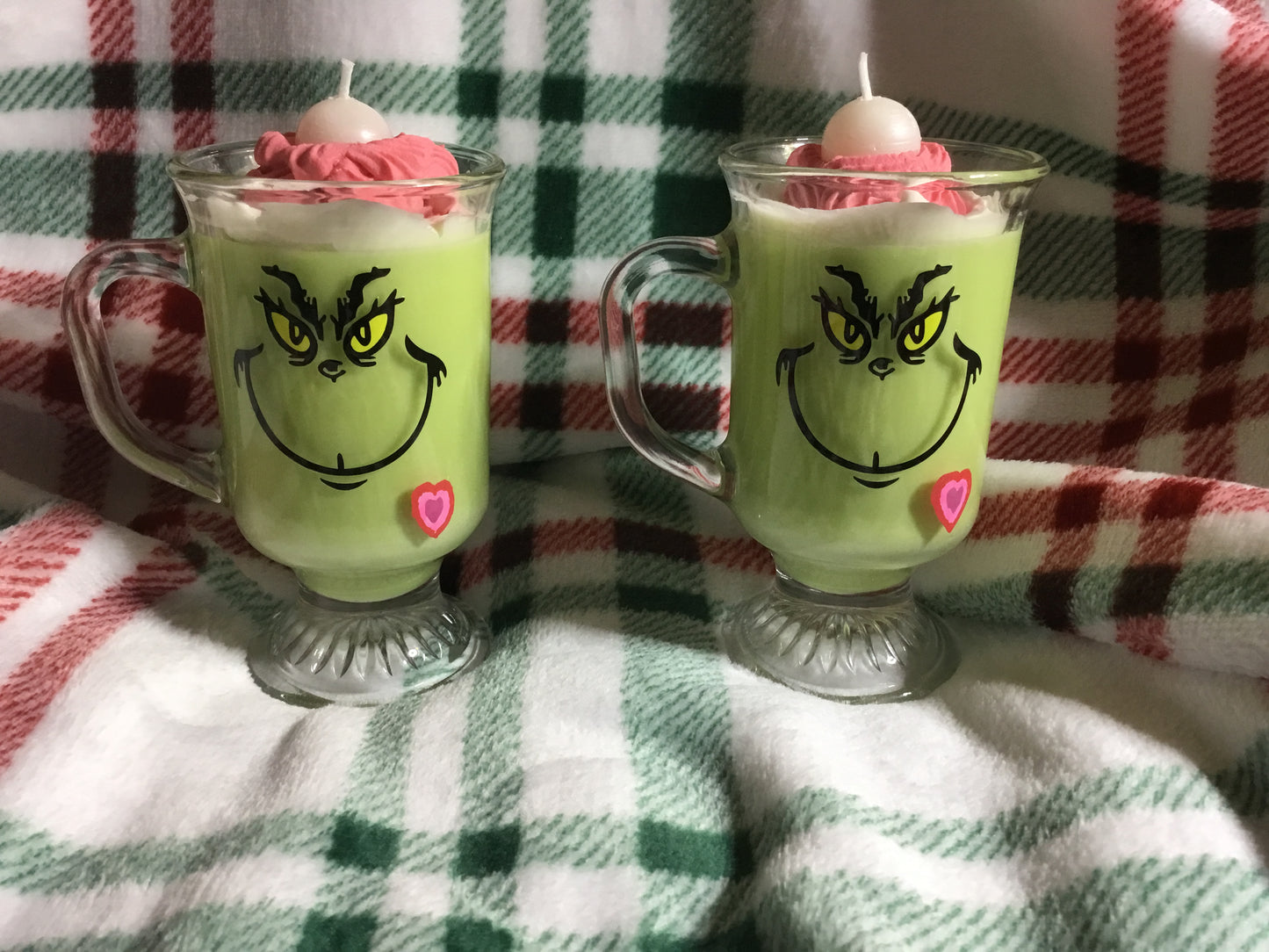 Grinch Apple Cinnamon Candle