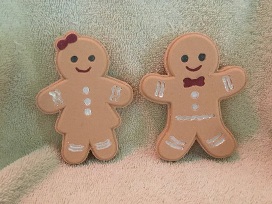 Gingerbread Boy and Girl Bath Bomb