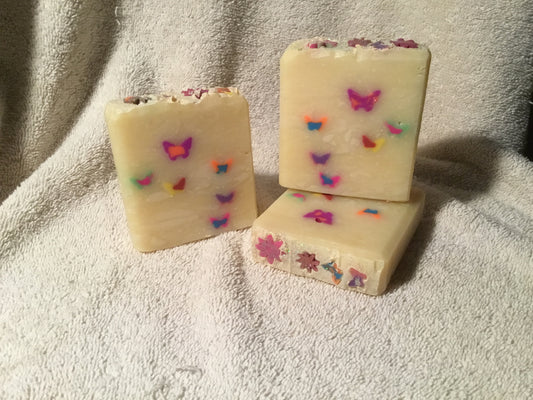 Whimsical Butterfly Artisan Soap